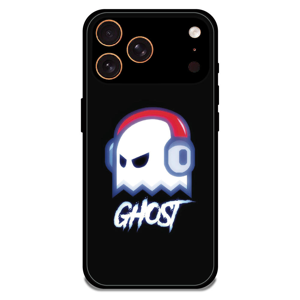 Neon Ghost Music Aesthetic - Glossy Metal Silicone Case For Apple iPhone 17 Pro Max