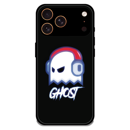 Neon Ghost Music Aesthetic - Glossy Metal Silicone Case For Apple iPhone 17 Pro Max