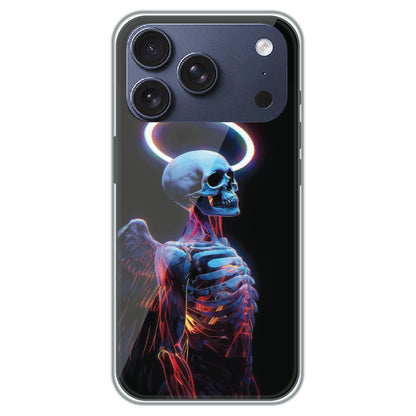 Angel Skeleton - Printed Silicone Case for Apple iPhone 17 Pro