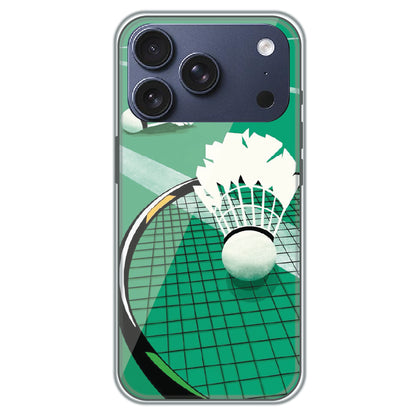 Badminton Smash - Printed Silicone Case for Apple iPhone 17 Pro