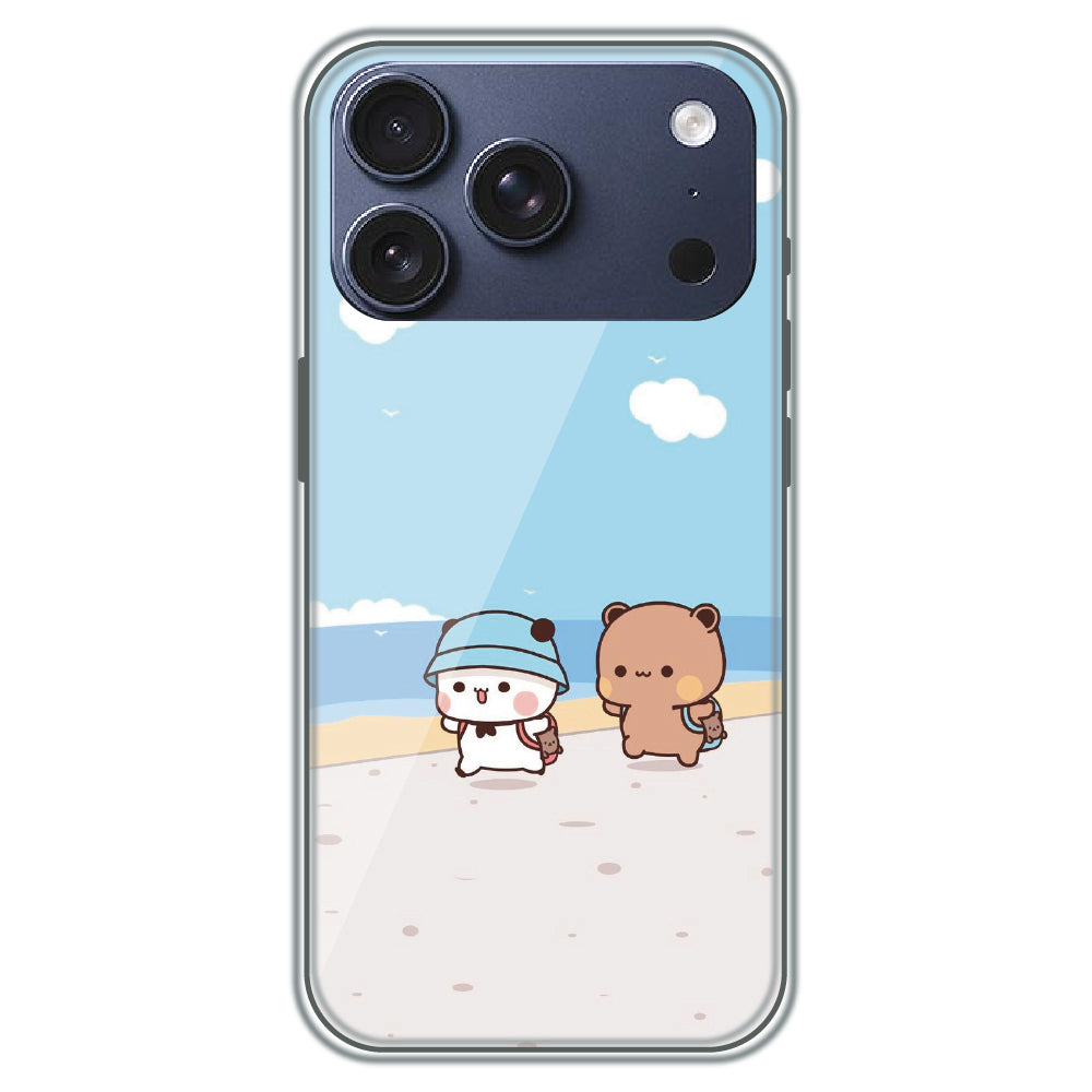 Beach Buddies - Printed Silicone Case for Apple iPhone 17 Pro