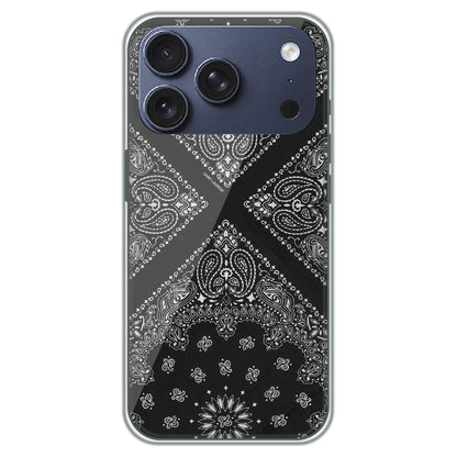 Black Bandana - Printed Silicone Case for Apple iPhone 17 Pro