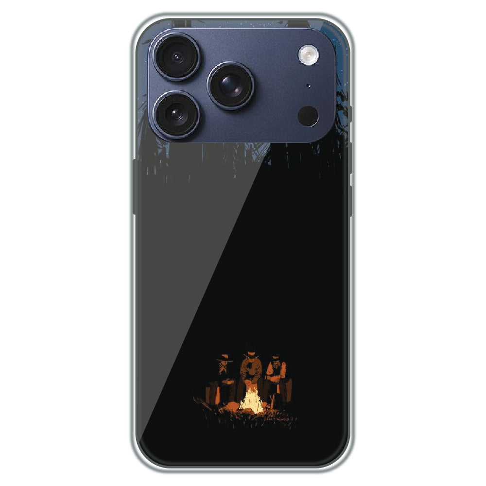 Campfire Night - Printed Silicone Case for Apple iPhone 17 Pro