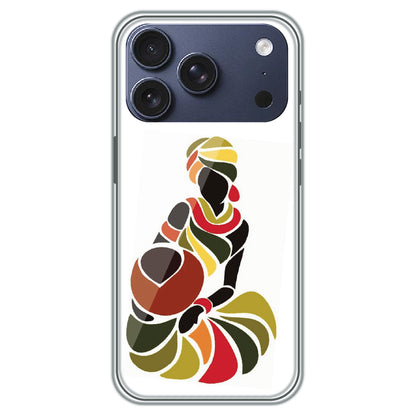 Colorful Silhouette - Printed Silicone Case for Apple iPhone 17 Pro