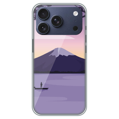 Fuji Twilight - Printed Silicone Case for Apple iPhone 17 Pro