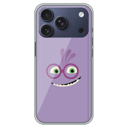 Grinning Purple Monster - Printed Silicone Case for Apple iPhone 17 Pro