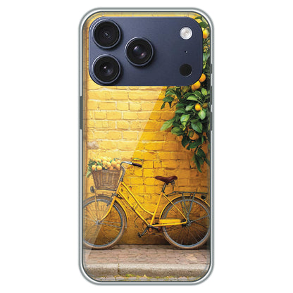 Lemon Grove Bicycle - Printed Silicone Case for Apple iPhone 17 Pro