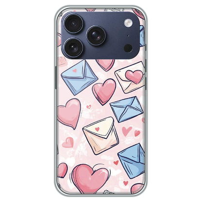 Love Letters - Printed Silicone Case for Apple iPhone 17 Pro