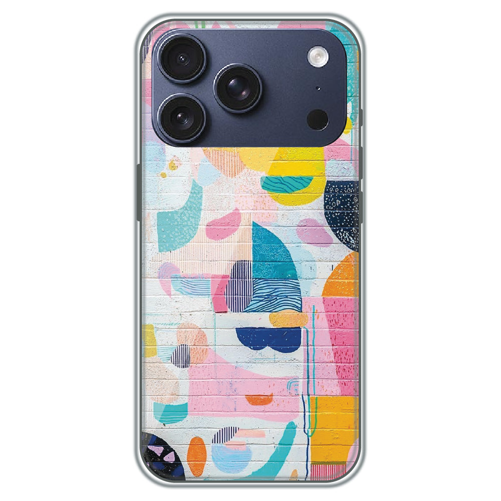 Painted Wall Mural - Printed Silicone Case for Apple iPhone 17 Pro