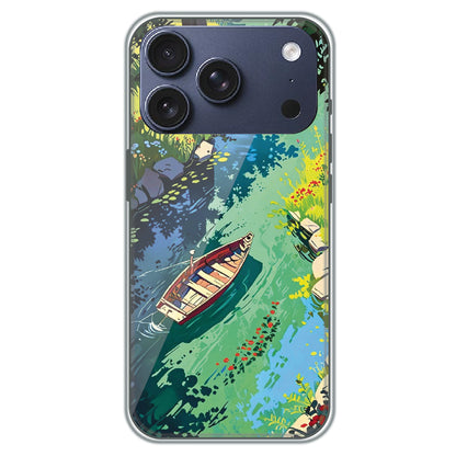 River Journey - Printed Silicone Case for Apple iPhone 17 Pro