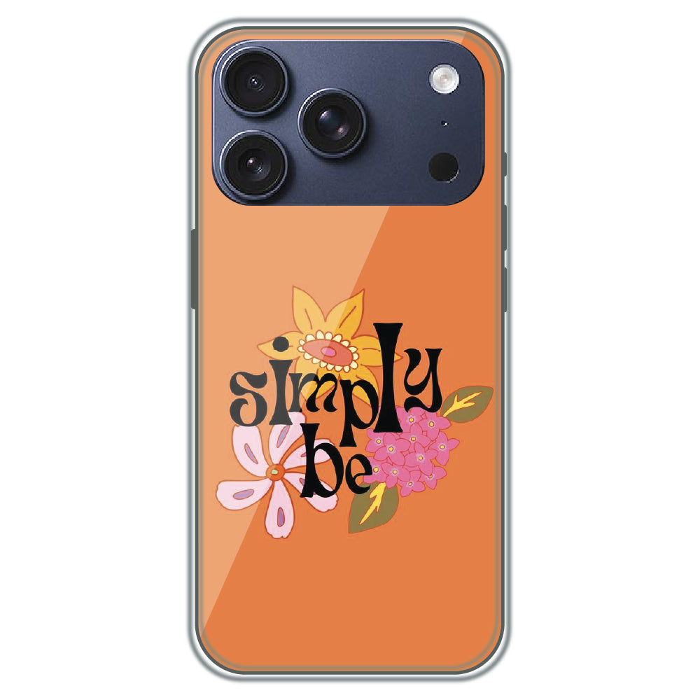 Simply Be - Printed Silicone Case for Apple iPhone 17 Pro