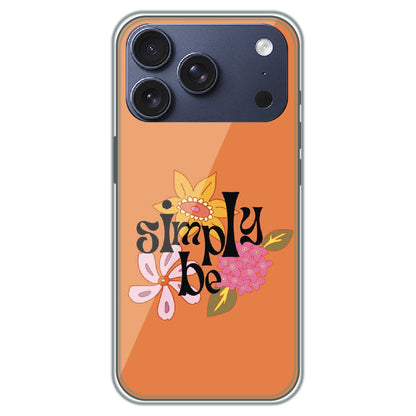 Simply Be - Printed Silicone Case for Apple iPhone 17 Pro
