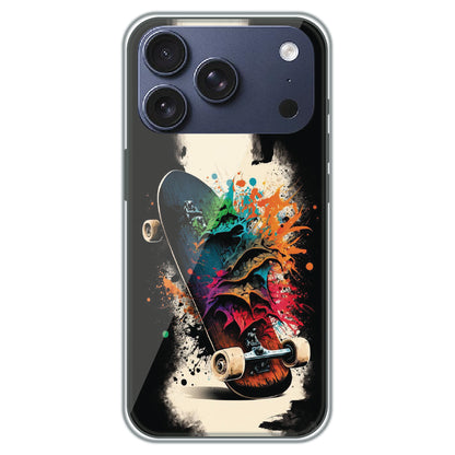 Splash Skate - Printed Silicone Case for Apple iPhone 17 Pro