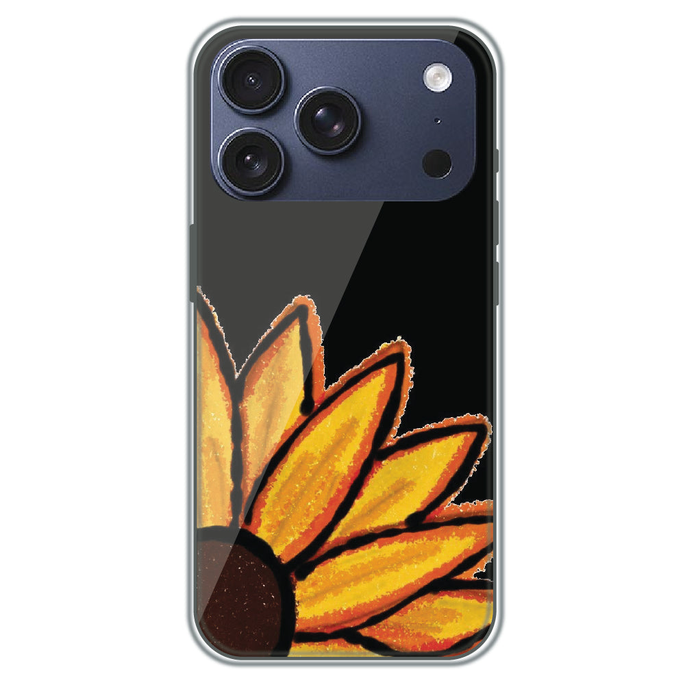 Sunflower Petals - Printed Silicone Case for Apple iPhone 17 Pro