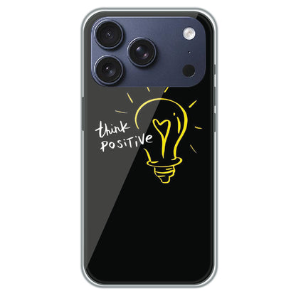 Think Positive - Printed Silicone Case for Apple iPhone 17 Pro