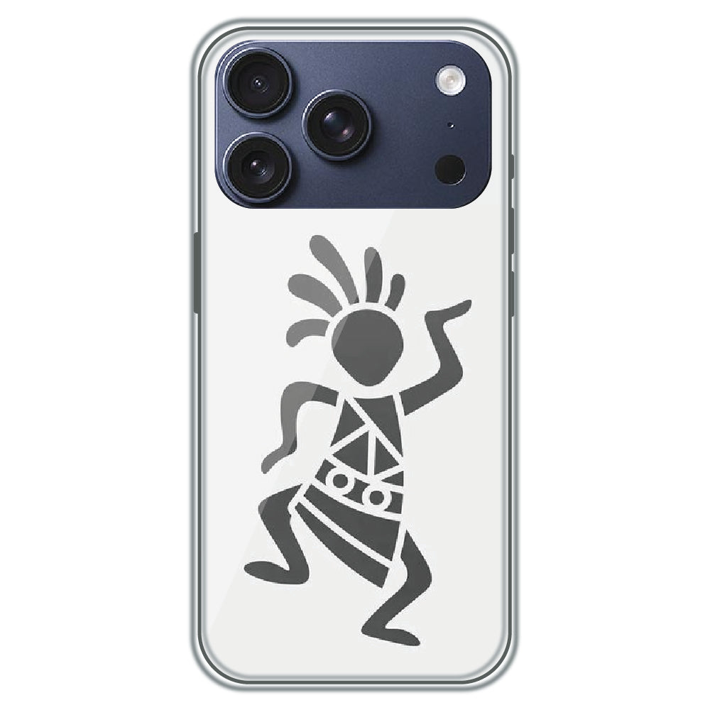 Tribal Dancer - Printed Silicone Case for Apple iPhone 17 Pro