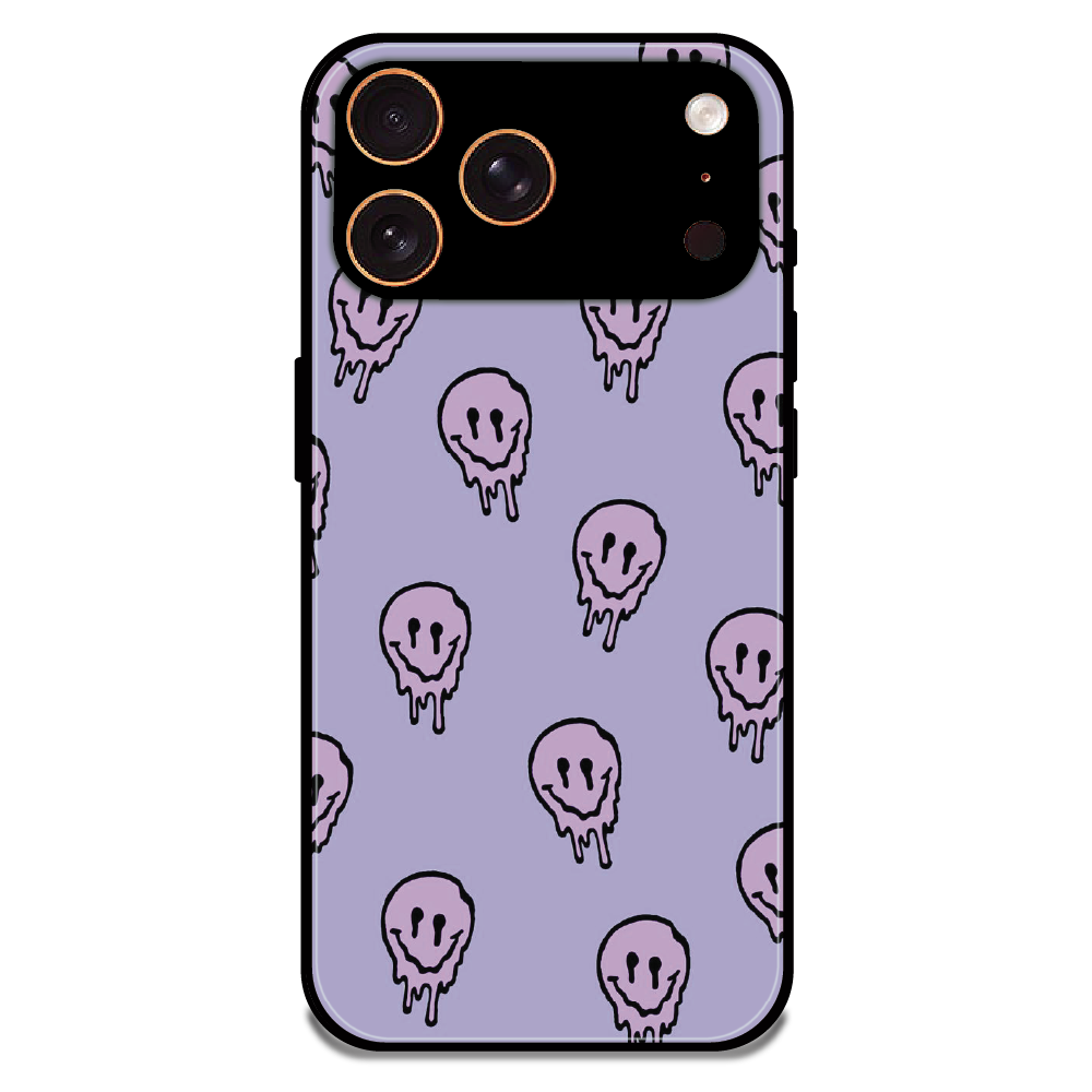 Funny Ghost - Glossy Metal Silicone Case For Apple iPhone 17 Pro