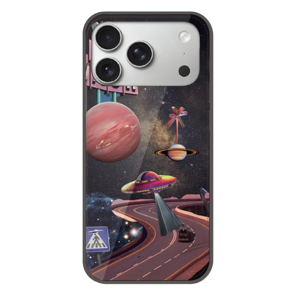 Cosmic Aesthetic - Printed Silicone Case For Apple iPhone 17 Pro