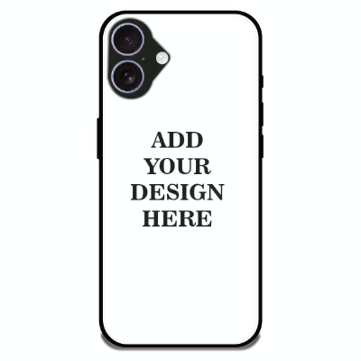 Customize Your Own Glossy Metal Silicone Case For Apple iPhone Models