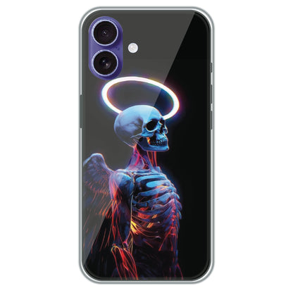 Angel Skeleton - Printed Silicone Case for Apple iPhone 17