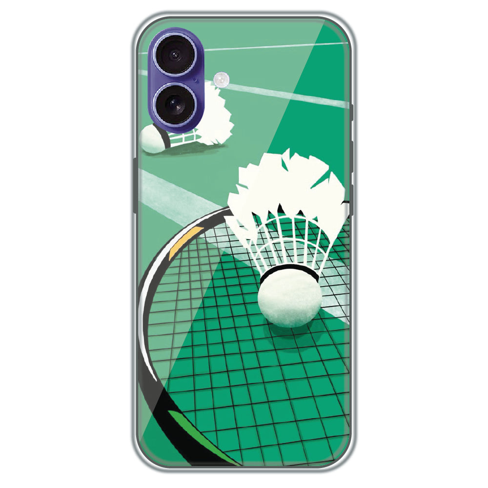 Badminton Smash - Printed Silicone Case for Apple iPhone 17