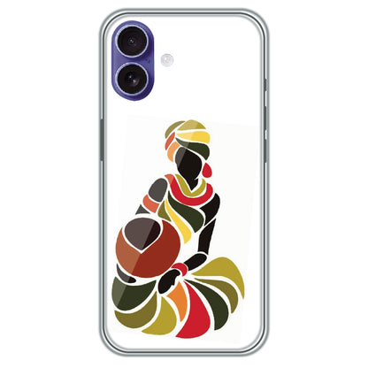 Colorful Silhouette - Printed Silicone Case for Apple iPhone 17