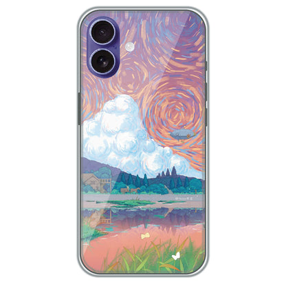 Dreamy Countryside - Printed Silicone Case for Apple iPhone 17
