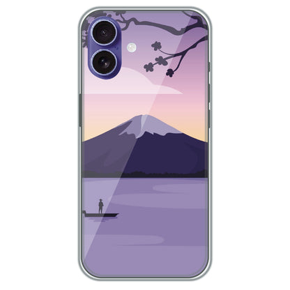 Fuji Twilight - Printed Silicone Case for Apple iPhone 17