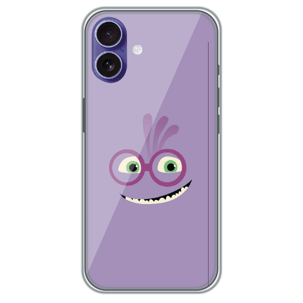 Grinning Purple Monster - Printed Silicone Case for Apple iPhone 17