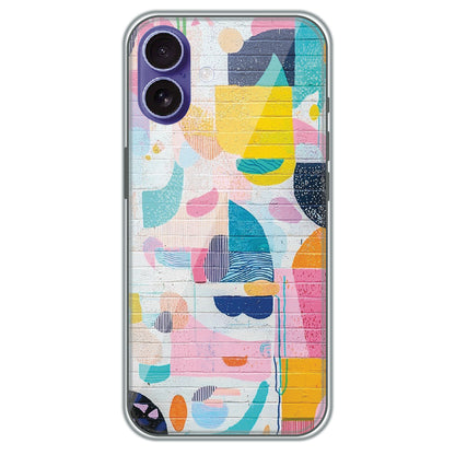Painted Wall Mural - Printed Silicone Case for Apple iPhone 17