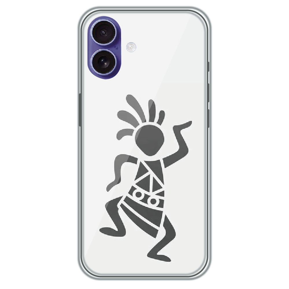 Tribal Dancer - Printed Silicone Case for Apple iPhone 17