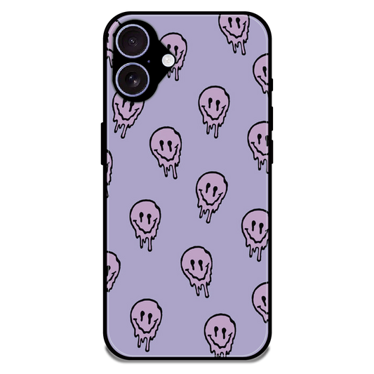Funny Ghost - Glossy Metal Silicone Case For Apple iPhone 17