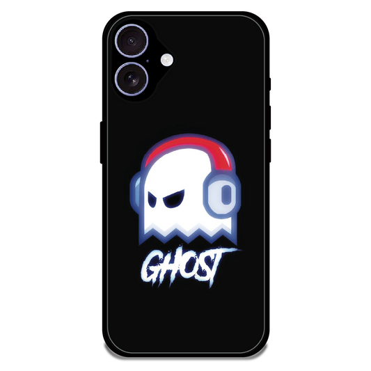 Neon Ghost Music Aesthetic - Glossy Metal Silicone Case For Apple iPhone 17