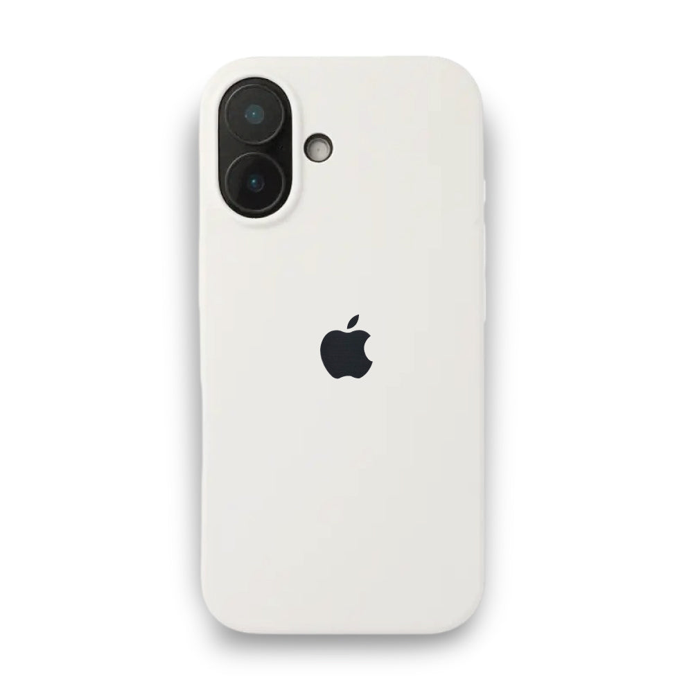 iPhone 17 Liquid Silicone Case - White