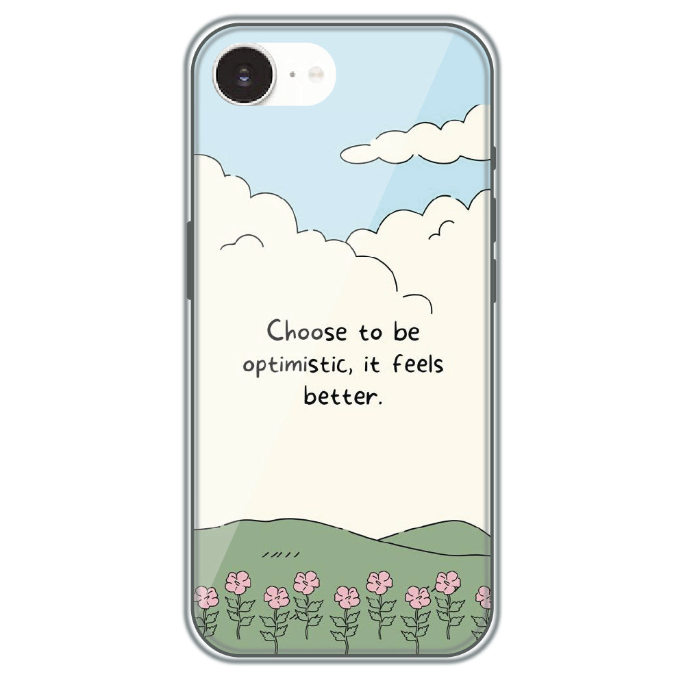 Choose Optimism - Printed Silicone Case for Apple iPhone 17e
