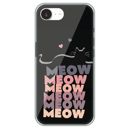 Meow Meow Meow - Printed Silicone Case for Apple iPhone 17e