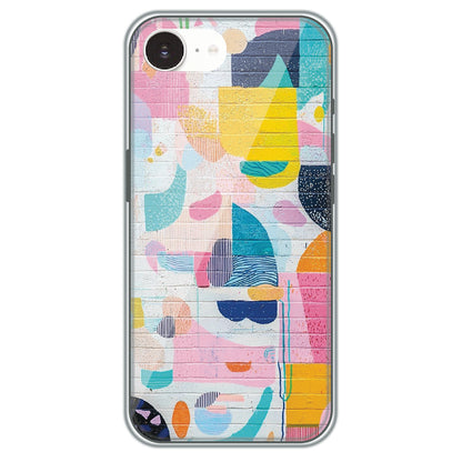 Painted Wall Mural - Printed Silicone Case for Apple iPhone 17e