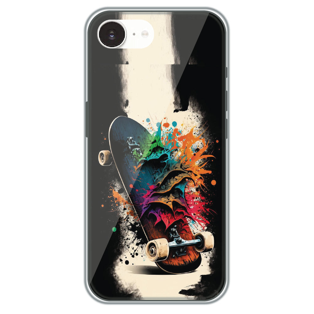 Splash Skate - Printed Silicone Case for Apple iPhone 17e