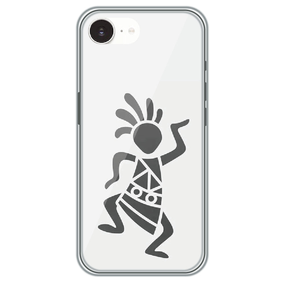 Tribal Dancer - Printed Silicone Case for Apple iPhone 17e