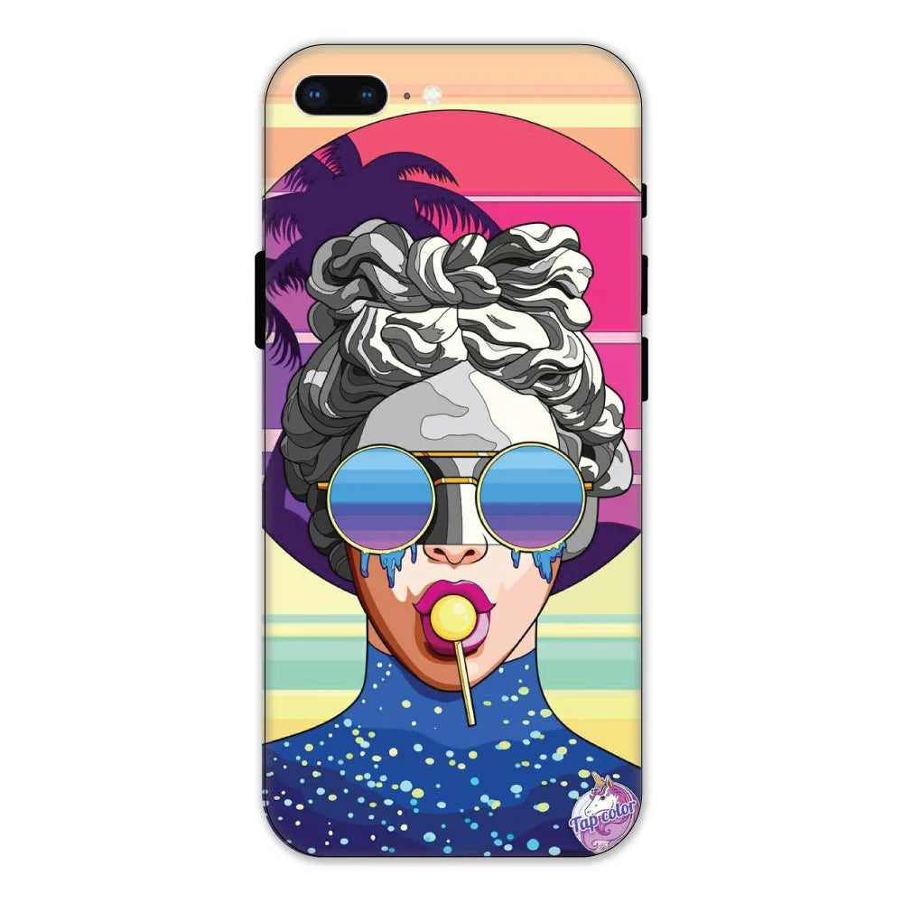 Lollipop Girl Hard Case Apple iPhone 7 Plus Models