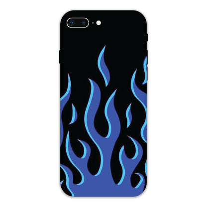 Blue Flames Hard Case For Apple iPhone 7 Plus Models