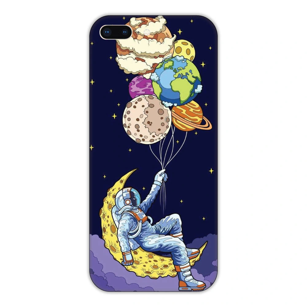 Astronaut & Balloons Hard Case Apple iPhone 7 Plus Models