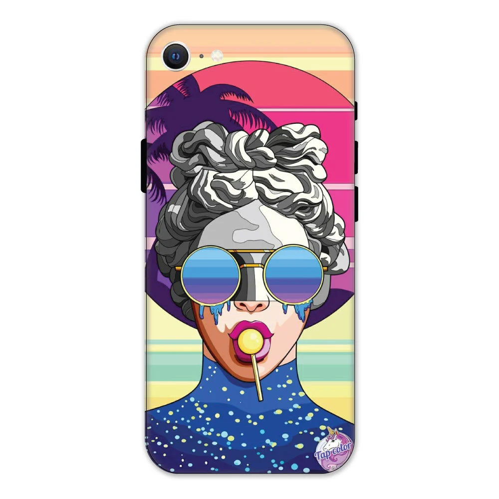 Lollipop Girl Hard Case Apple iPhone 7 Models