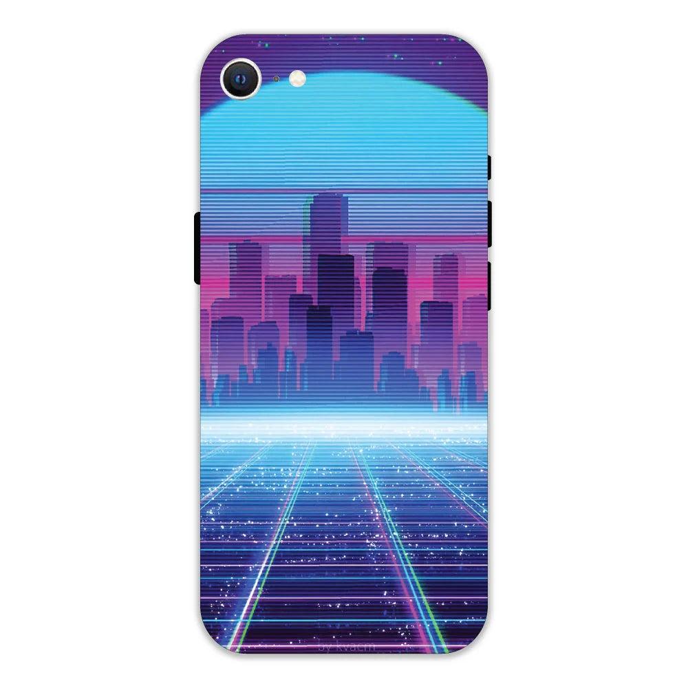 Cityscape Synthwave Hard Case Apple iPhone 7 Models