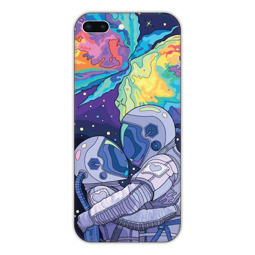 Astronauts Hard Case Apple iPhone 8 plus Models