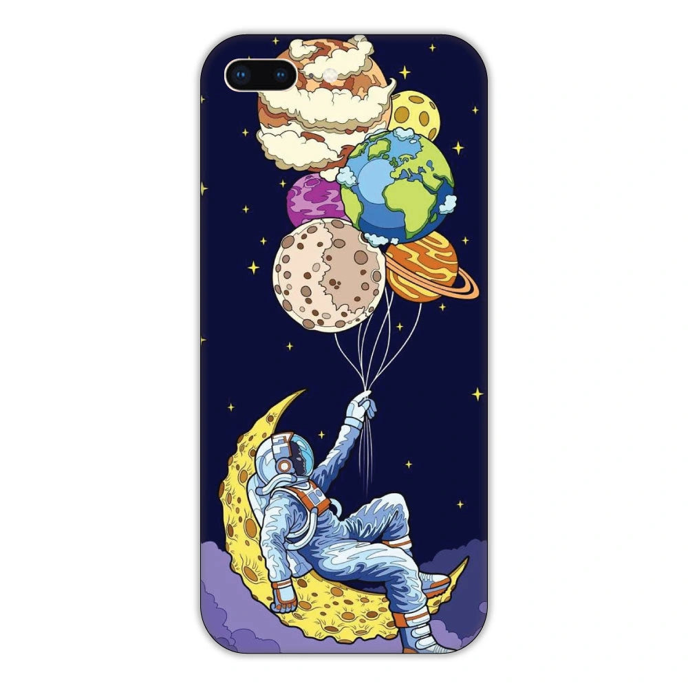 Astronaut & Balloons Hard Case Apple iPhone 8 Plus Models