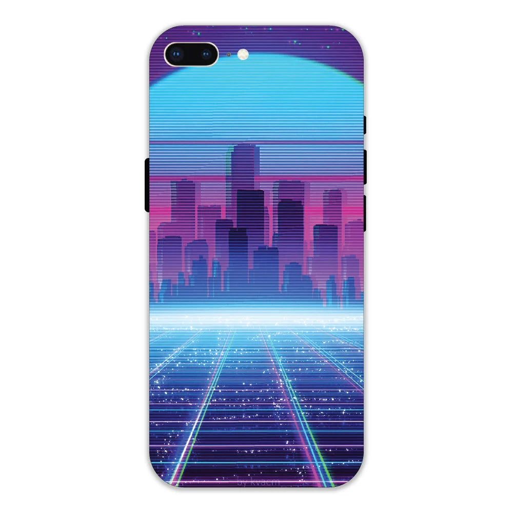 Cityscape Synthwave Hard Case Apple iPhone 8 Plus Models