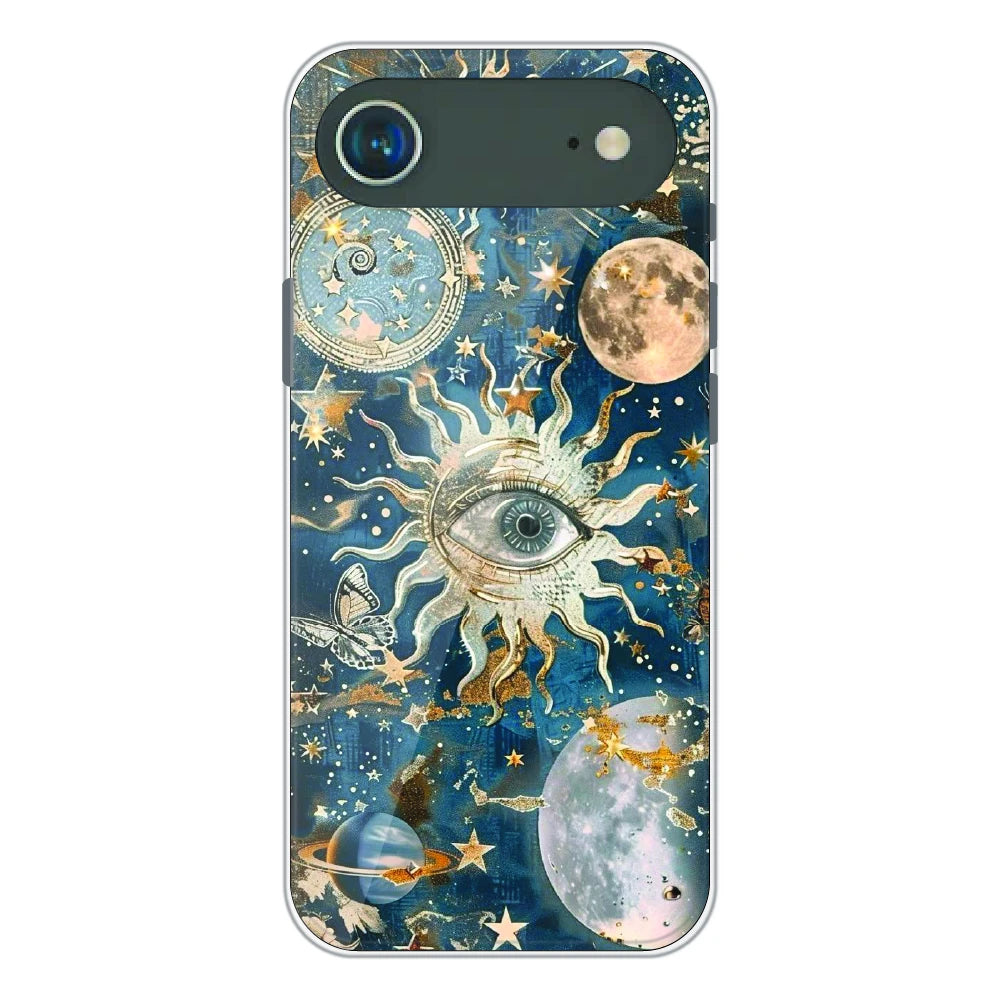 Mystic Cosmic Eye Galaxy - Printed Silicone Case For Apple iPhone Air
