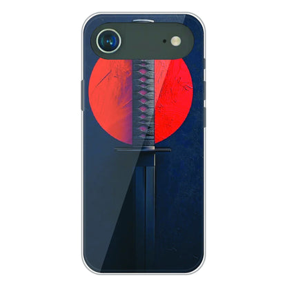 Katana Minimal Japanese Aesthetic - Printed Silicone Case For Apple iPhone Air