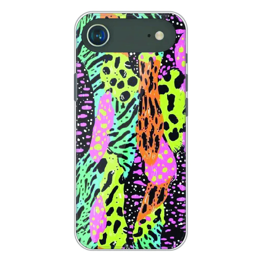 Colorful Artistic Paint Splash - Printed Silicone Case For Apple iPhone 17 Air